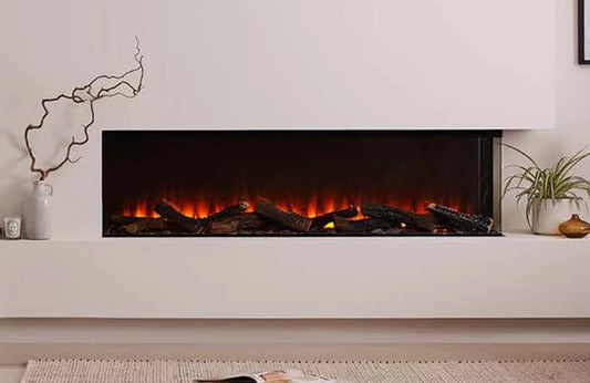 Aurora 750 Electric Fire with Exclusive Log Set