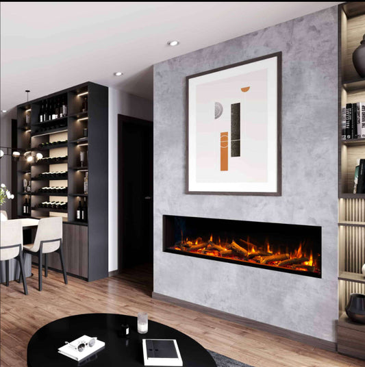 i1800 DEEP Electric fire with Smart App