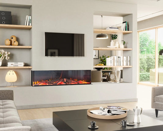 Aurora 1500 Electric Fire with Exclusive Log Set