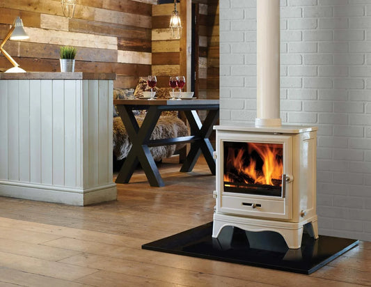 Bassington 5kW Stove Matt Black or Warm White