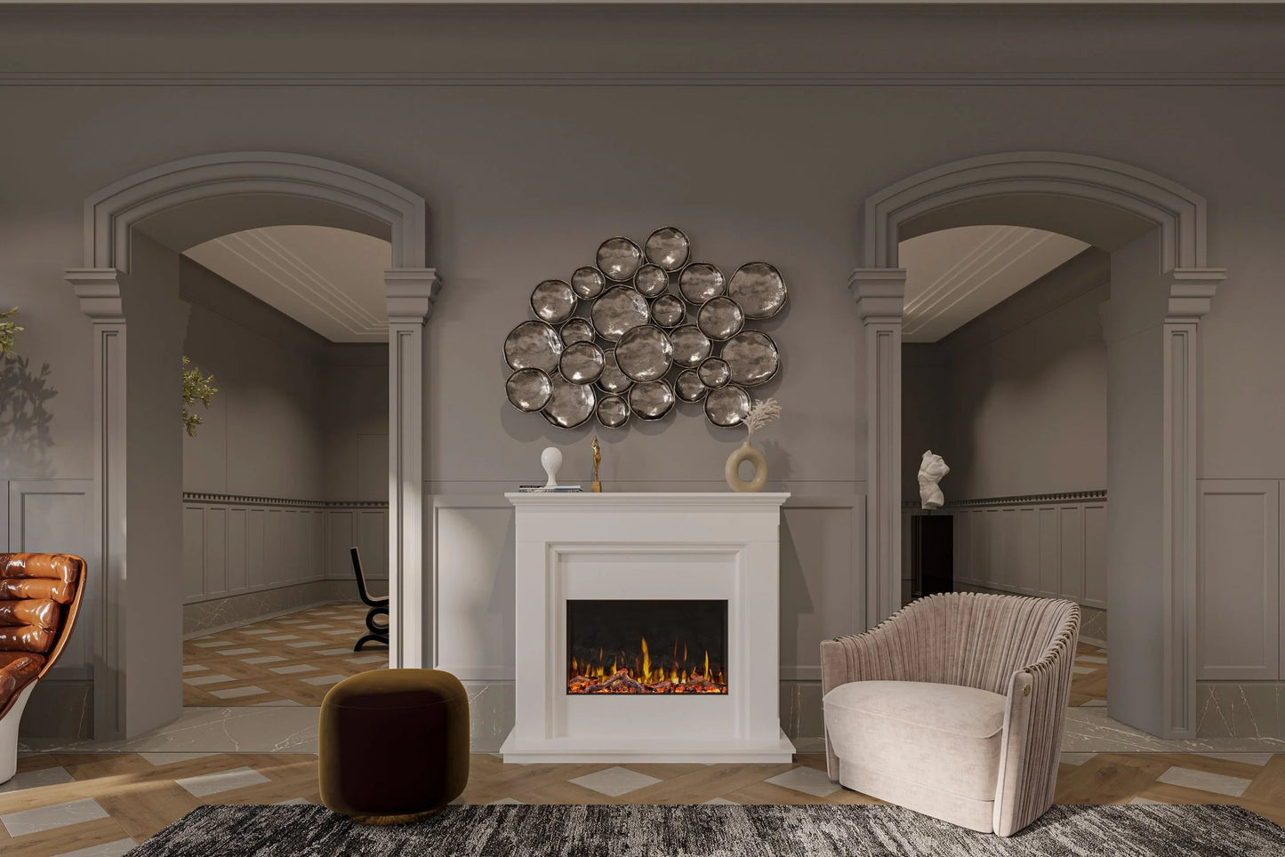 Hota Flamora Capri Electric Fire suite