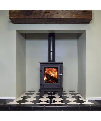 Nua Clock Blithfield 5 Compact Freestanding Stove