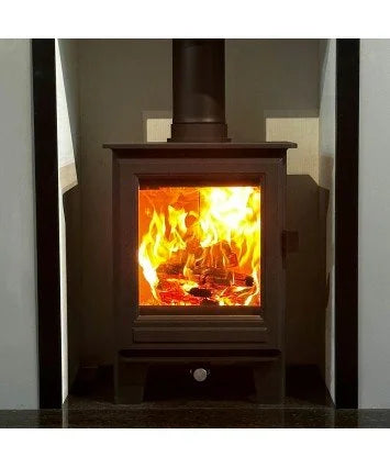 Nua Clock Sudbury 5 compact Freestanding Stove