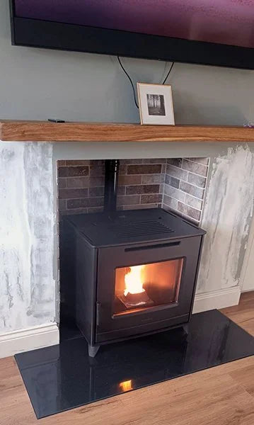 Strata Freestanding Boiler Pellet Stove – 16kw