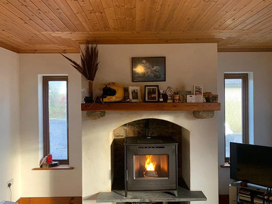 Strata Freestanding Boiler Pellet Stove – 16kw