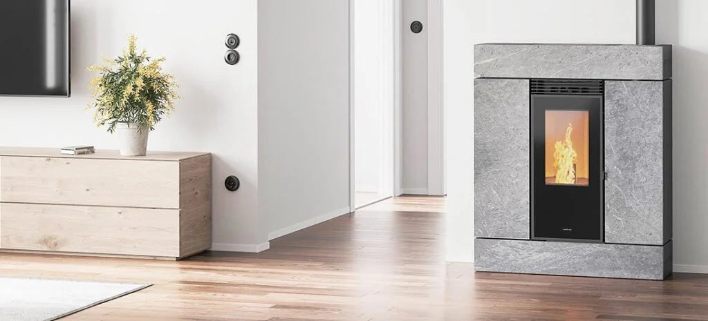 Nordic Espa Stone Airplus Pellet Stove