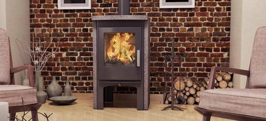 Nordic Rossanna Soapstone Wood Burning Boiler Stove