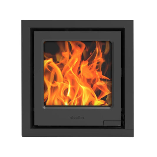 Raven Inset Stove – 8kw (Standard 3&4 sided frame)