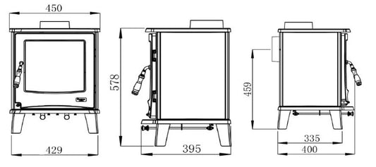 Hamco Seville Freestanding Stove