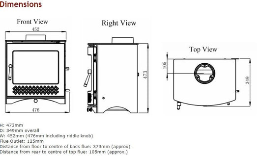 Hamco Stockholm Eco Freestanding Stove