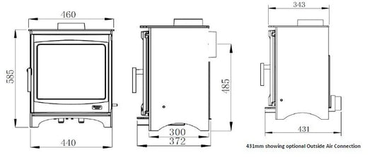 Hamco Verona Freestanding Stove