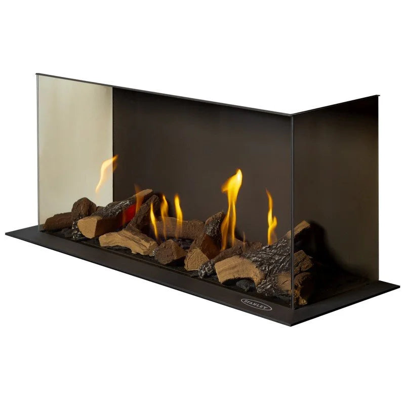 STANLEY ARGON PANORAMIC 100CM THREE SIDED FISHTANK