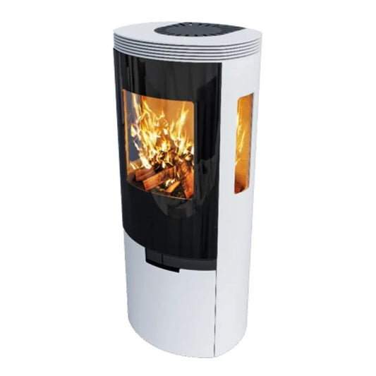 Ellipse G6 (White) 7.3kW Wood Burning (Eco)