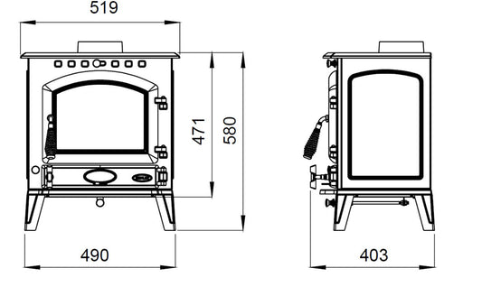 Bracken Eco 8kW (Multi Fuel)
