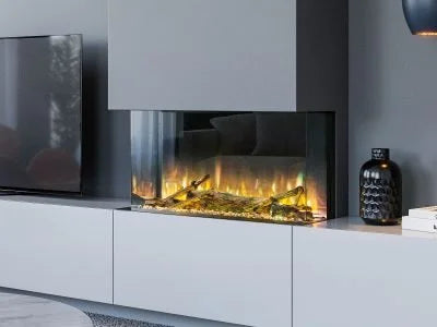 Eclipse 600 Electric Fire with Real Logs