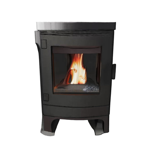Nordic Finn Pellet Stove with Pedestal