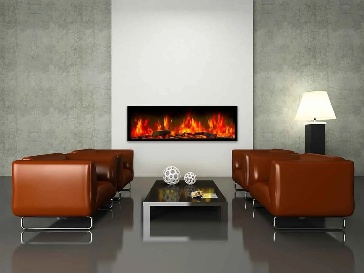 Stanley Argon 125cm Built in 2/3 sided Electric Fire