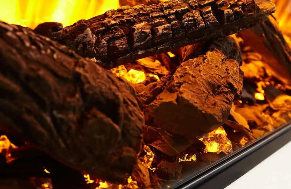 Eclipse 600 Electric Fire with Real Logs
