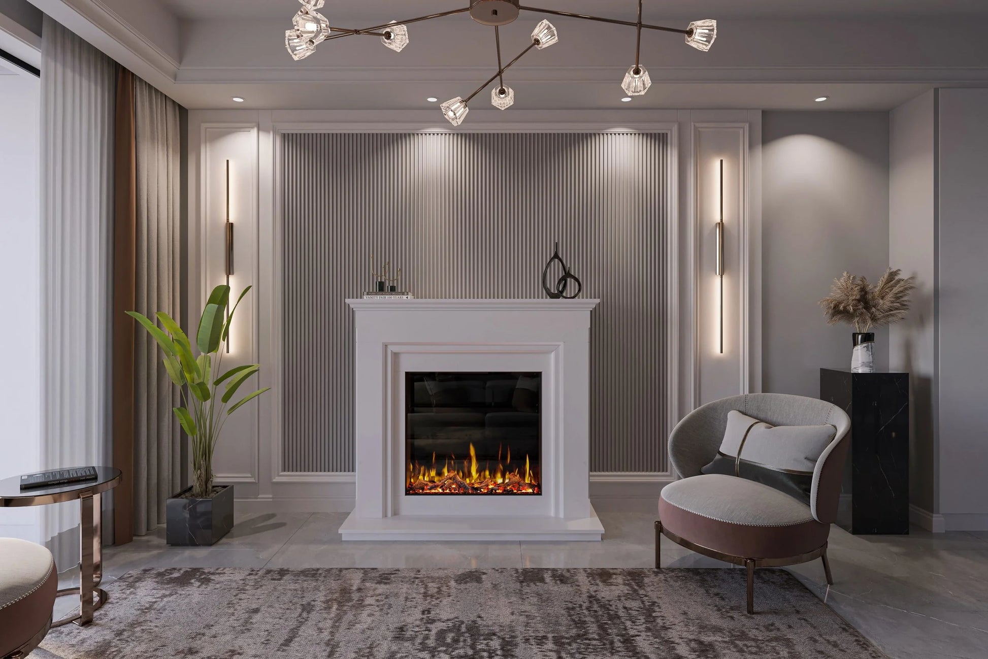 Hota Flamora Capri Electric Fire suite