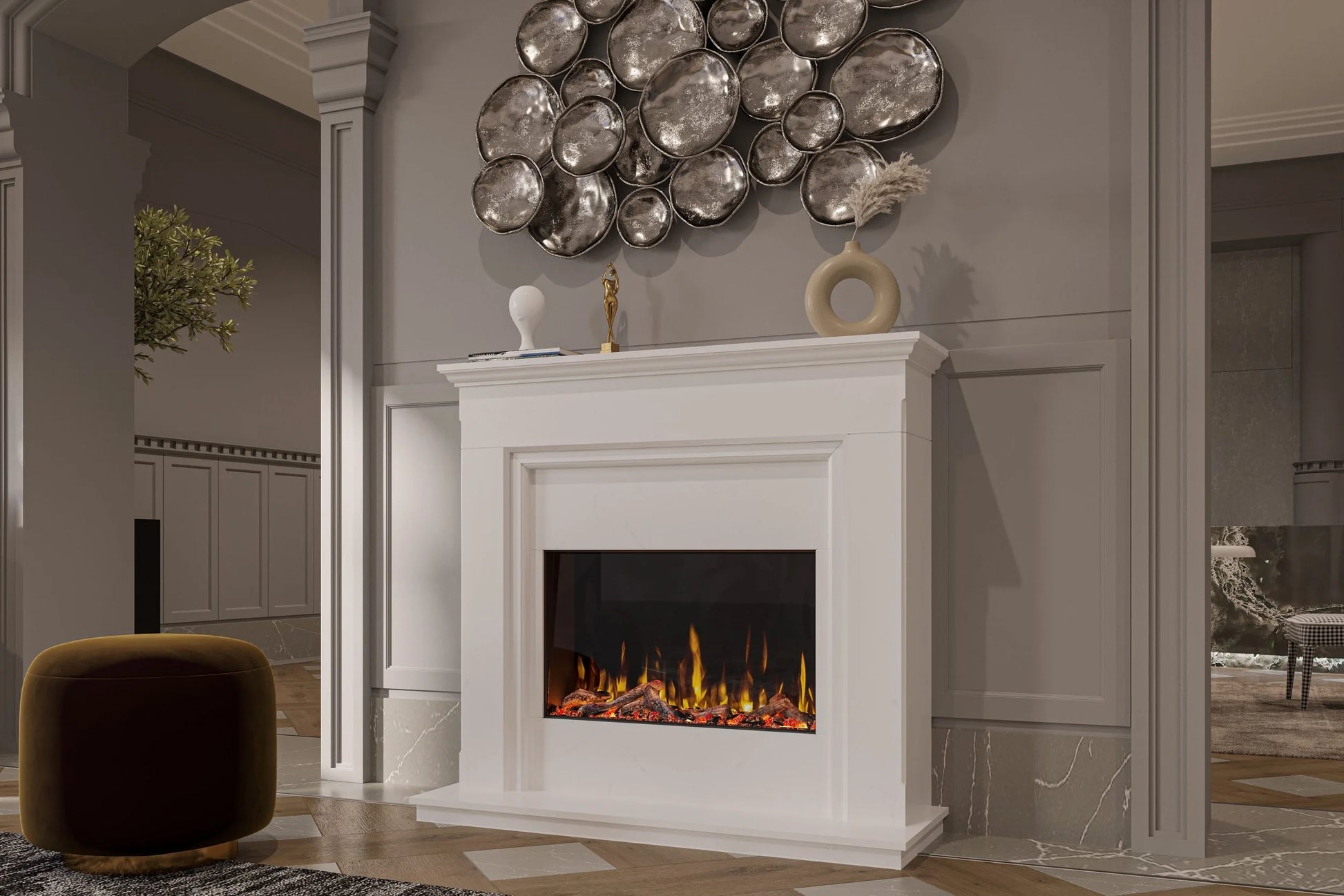 Hota Flamora Capri Electric Fire suite