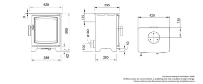 Leaf 5kW Eco (wood burning)