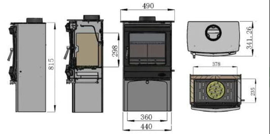 Elcombe Eco-5kW with Logstore - Accessory