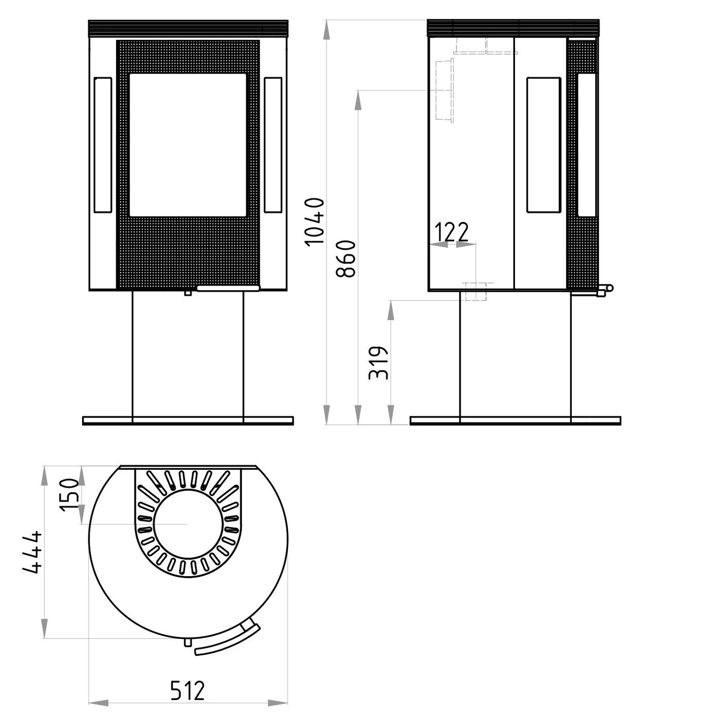 Elite G4 7.7kW Wood Burning (Eco)