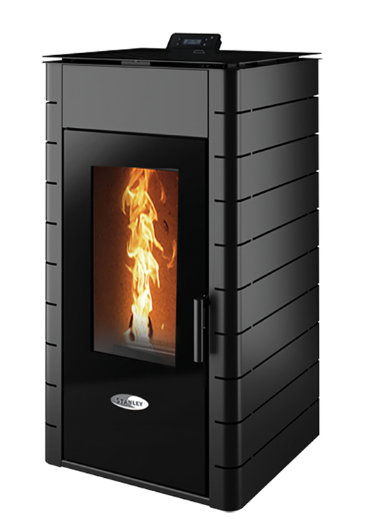 STANLEY  SOLIS K2300 - 2, 23kW Pellet Stove Flat Panel