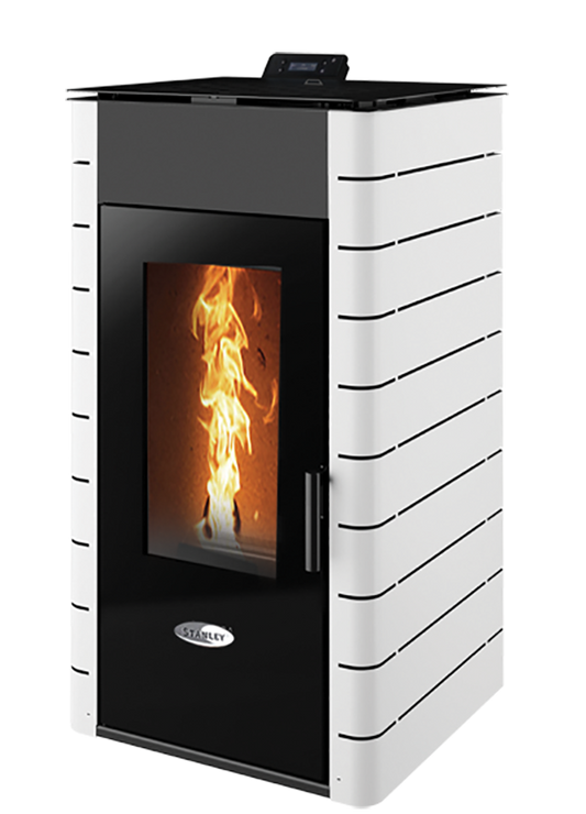 STANLEY  SOLIS K2300 - 2, 23kW Pellet Stove Flat Panel