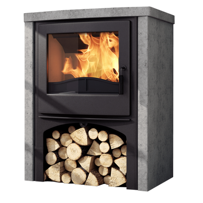 Nordic Cottage Soapstone Wood Burning Boiler Stove