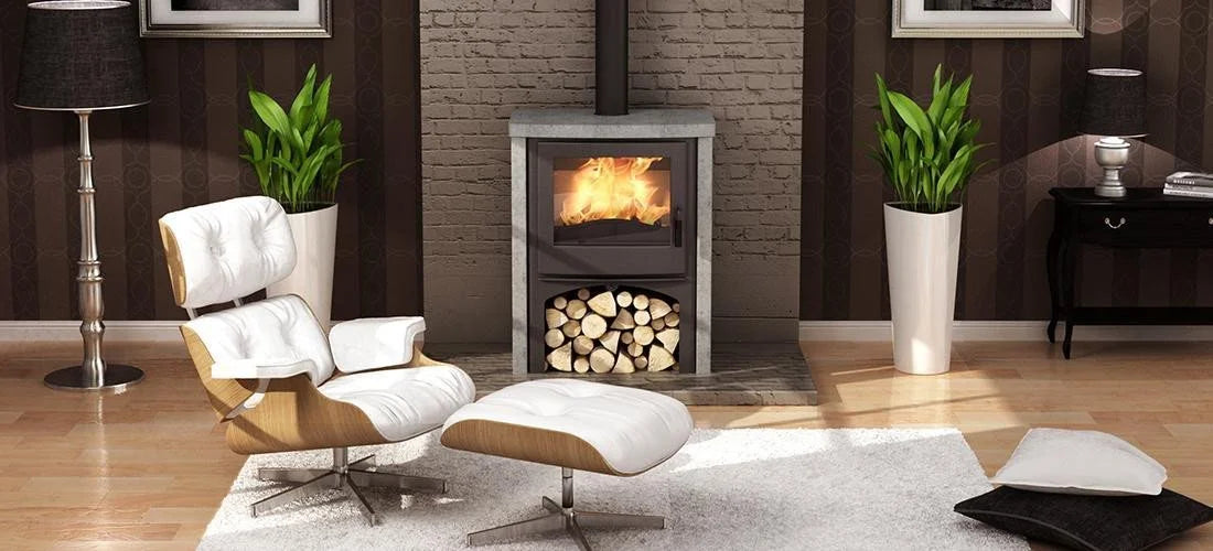 Nordic Cottage Soapstone Wood Burning Stove