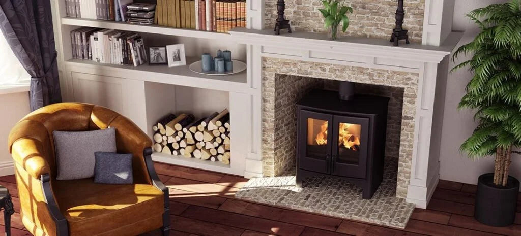 Nordic Lodge Wood Burning Boiler Stove