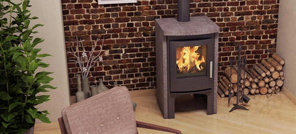 Nordic Rossanna Soapstone Wood Burning Boiler Stove