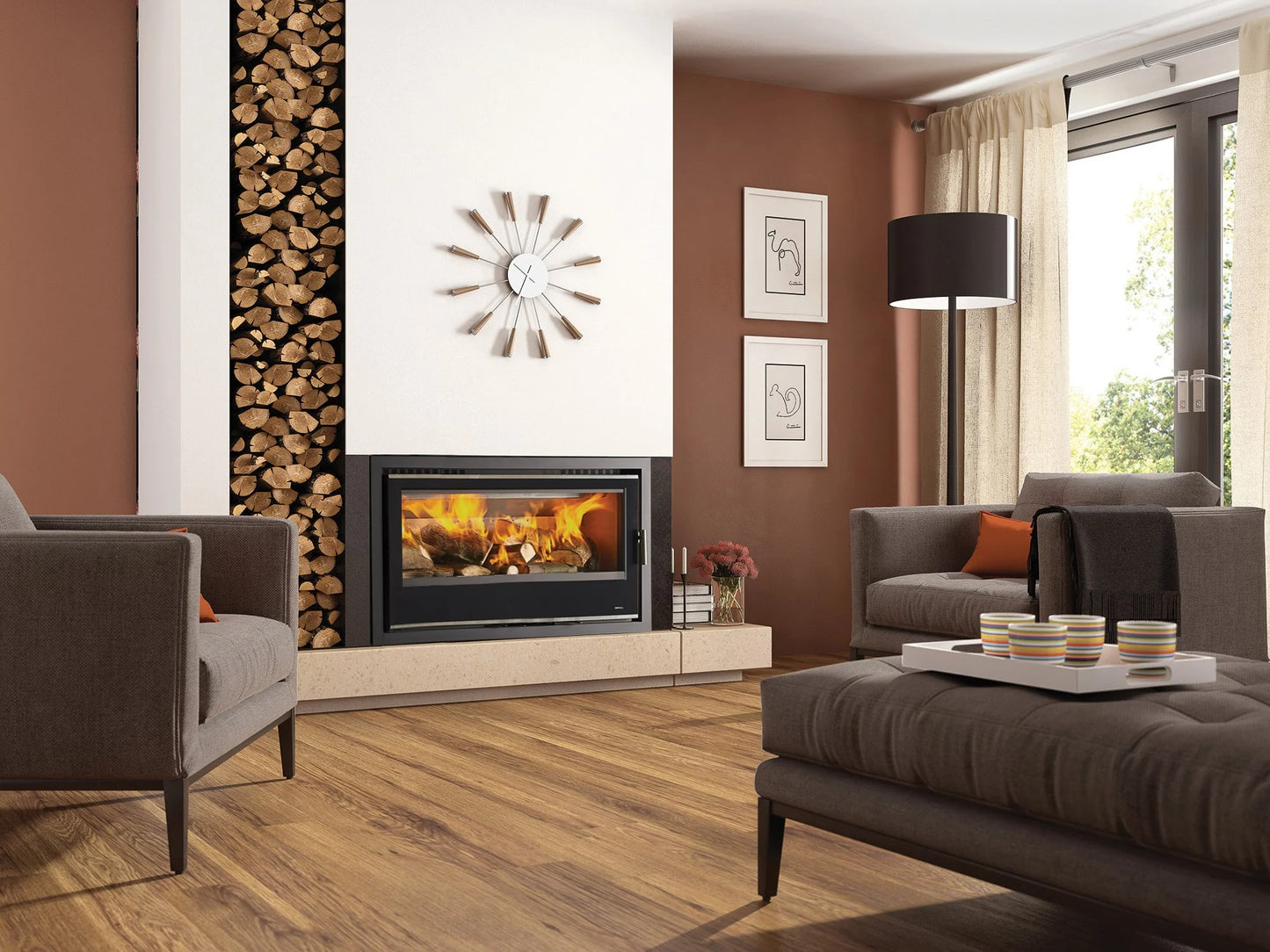 Portimao 900 - 9kW Wood Burning