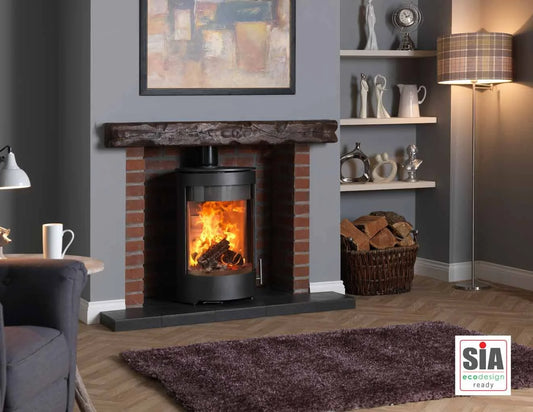 Purevision PVR Cylindrical Stove with accessories