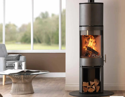 Purevision PVR Cylindrical Stove with accessories