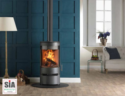 Purevision PVR Cylindrical Stove with accessories