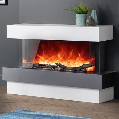 AGA Rayburn 100cm - 3 sided Electric Fire