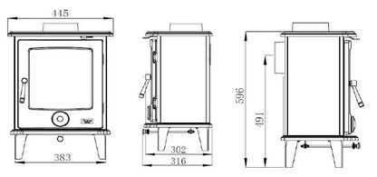 Hamco Lille Freestanding Stove