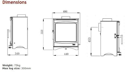 Hamco Malmo Eco 5 freestanding stove