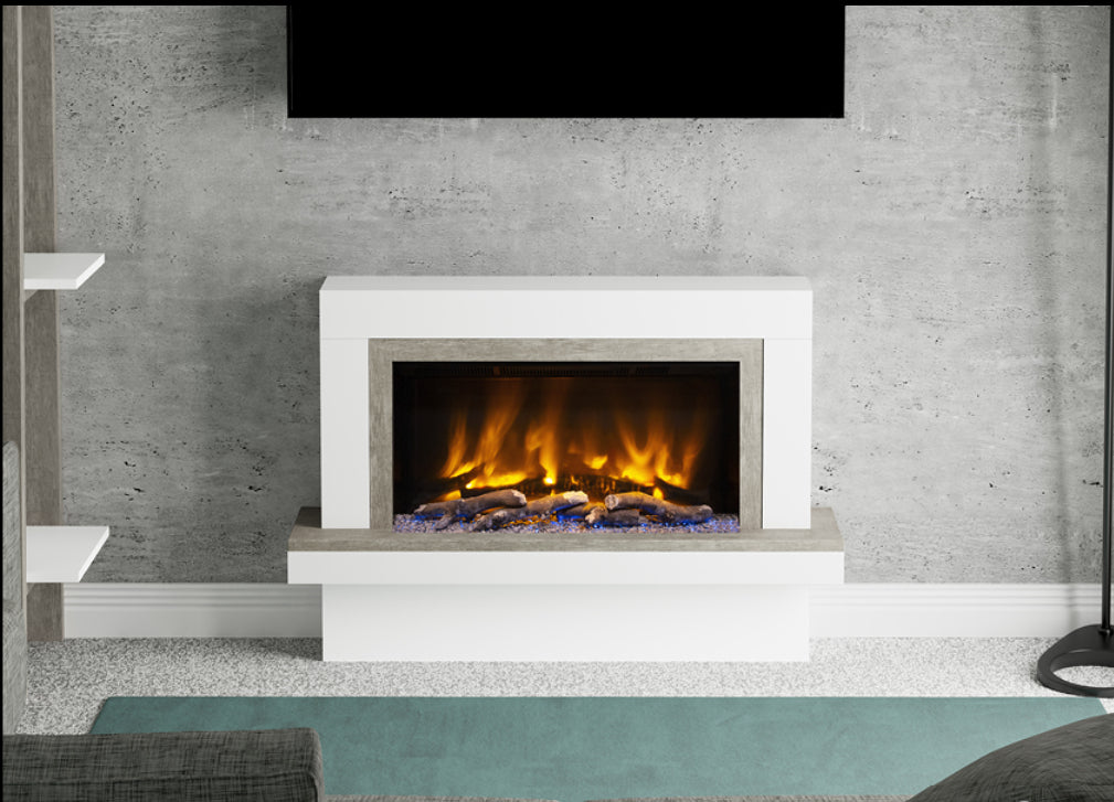 Vardo PRYZM Electric Fireplace Suite