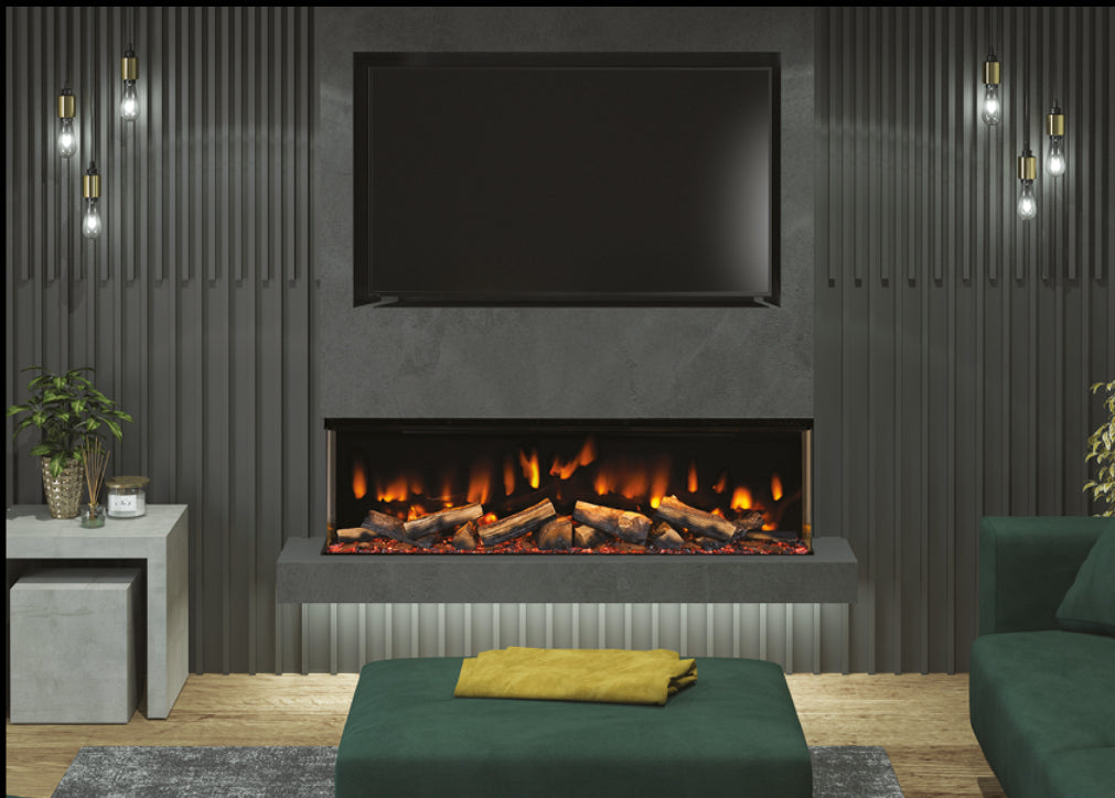 Arteon 3 Sided Electric Fire Ranges