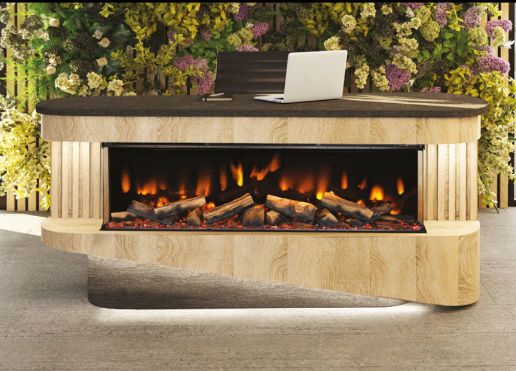 Arteon 3 Sided Electric Fire Ranges