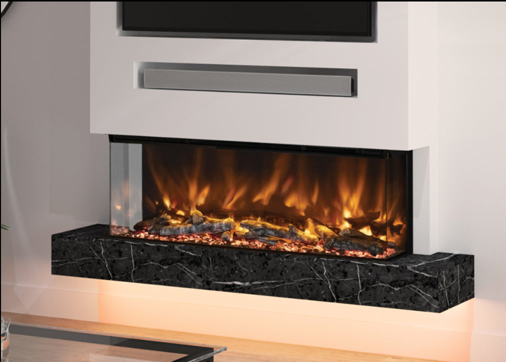 Arteon 3 Sided Electric Fire Ranges