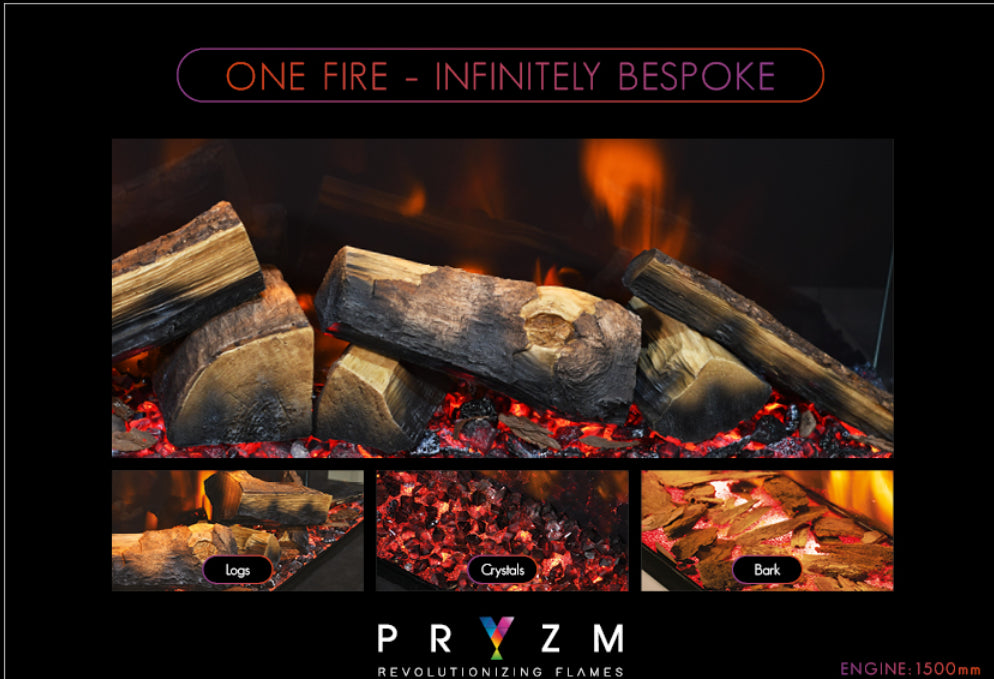 Arteon 3 Sided Electric Fire Ranges