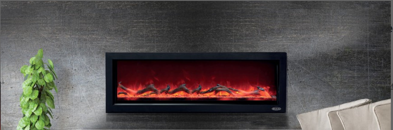 Stanley Argon 125cm Built in 2/3 sided Electric Fire