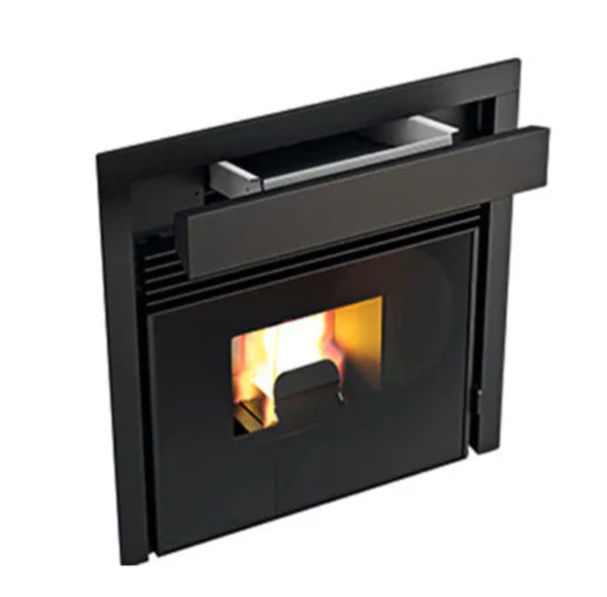 Lima 5 16” Inset Glass Pellet Stove - 5kw