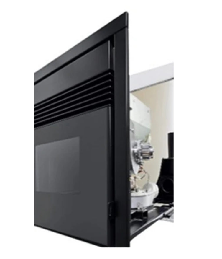Lima 5 16” Inset Glass Pellet Stove - 5kw