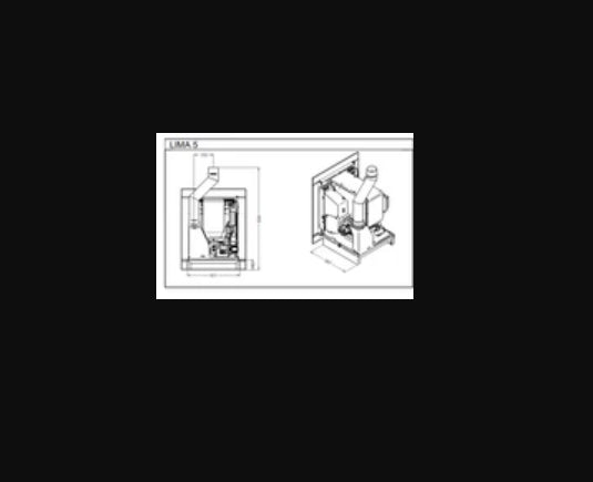 Lima 5 16” Inset Glass Pellet Stove - 5kw
