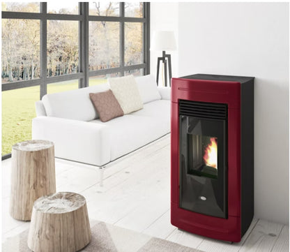 Eva Sofia 8kw Pellet Stove Ceramic